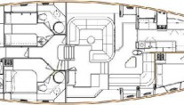 Yacht RAVEN -  Layout